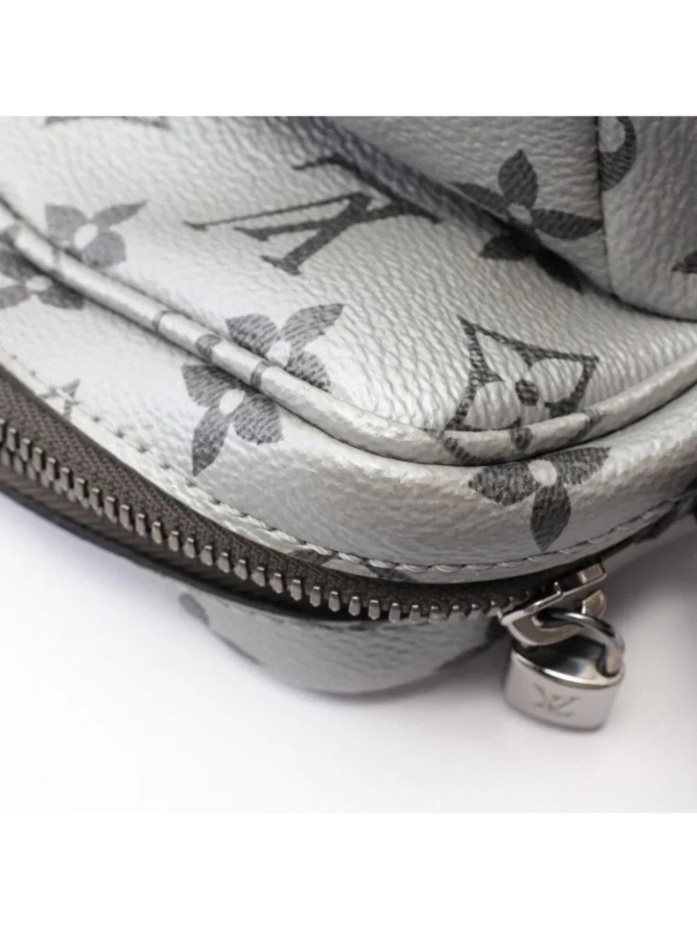 Louis Vuitton Shoulder Bag Reflective Messenger PM Monogram Silver